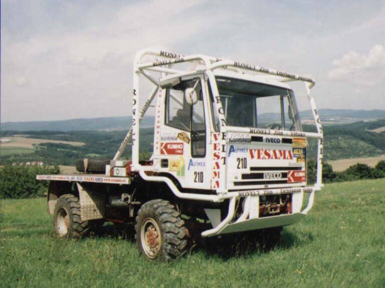 1999, rám na truck trial